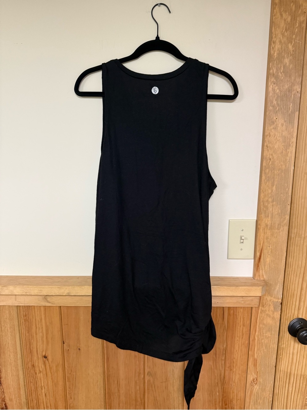 Torrid Let Your Soul Glow Black Sleeveless Graphic Tank Top - Picture 3 of 3